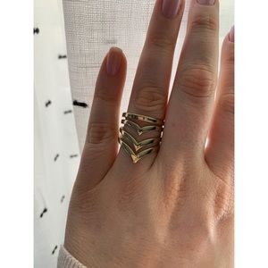 Gold cuff Ring